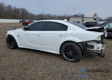 2021 Dodge Charger Scat Pack z USA, uszkodzony, nr VIN 2C3CDXGJXMH527946